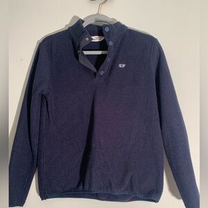 Vineyard Vines Fleece Pullover‎ Quarter Snap Size XS